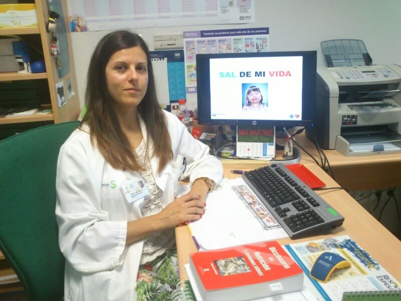 María del Mar Martínez, nutricionista del Hospital de Manzanares