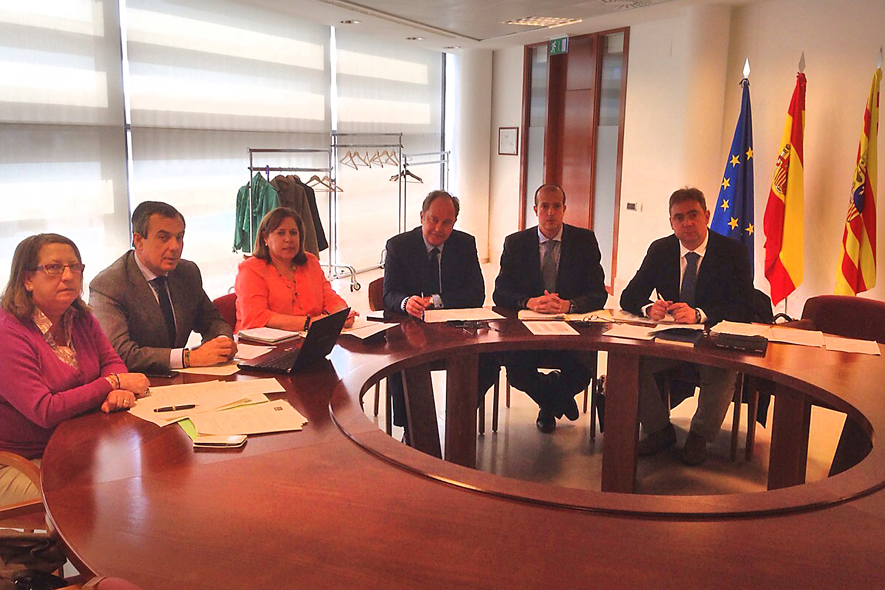 La Comisión de Seguimiento del Convenio con Aragón corrobora el buen funcionamiento del acuerdo sanitario