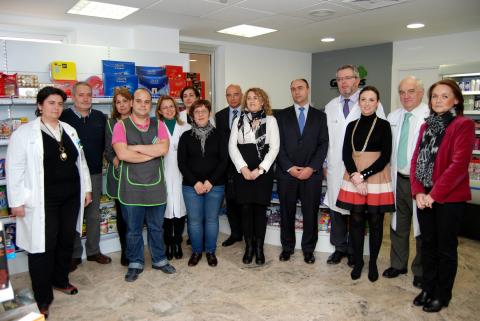 Inaguración nueva tienda Fundación Once en Hospital de Talavera