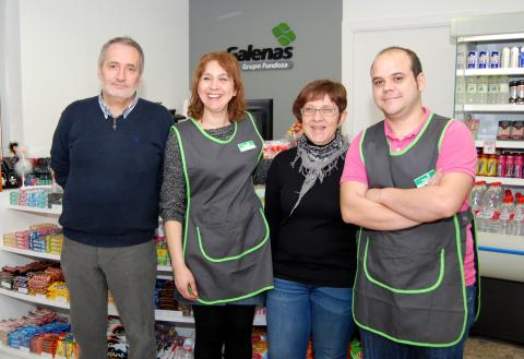 Trabajadores tienda Fundación Once Hospital Talavera