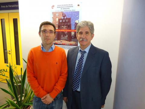 Miembros del Servicio de Urología del Hospital de Valdepeñas que han organizado el congreso