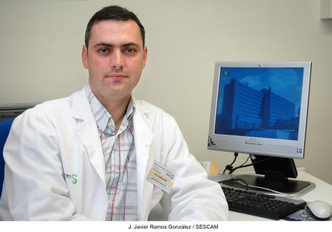 Doctor Juan Mª Beitia, de la sección de Alergia del Área Integrada de Guadalajara.