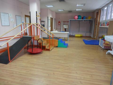 Una de las salas de tratamiento del Centro Base de Guadalajara