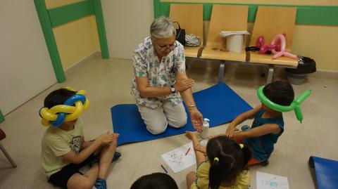 Escuela de salud sobre dermatitis atópica