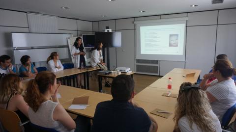 Escuela de salud sobre dermatitis atópica
