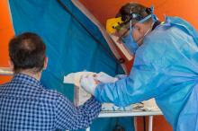 Castilla-La Mancha ha realizado más de 6.600 test rápidos para detección del coronavirus a profesionales, pacientes y mayores en residencias