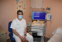 Nuevo electromiógrafo. Hospital Tomelloso