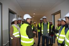 Cardiología del ‘Virgen de la Luz’ visita la sala de Hemodinámica Cardiaca con la que el Gobierno regional ha dotado al nuevo Hospital Universitario de Cuenca