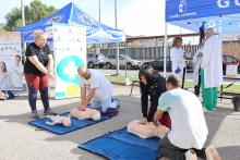 Talleres saludables para todos los conquenses en el #60Aniversario del Hospital Virgen de la Luz de Cuenca