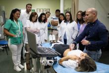 La Gerencia de Atención Integrada de Hellín extiende la formación de ecografía clínica a los Centros de Salud