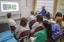 La Gerencia de Atención Integrada de Hellín extiende la formación de ecografía clínica a los Centros de Salud