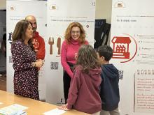 Cerca de 1.400 alumnos han pasado por la exposición sobre alimentación saludable y consumo responsable del Gobierno regional