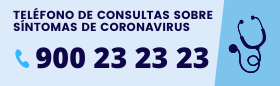 Información Síntomas Coronavirus 900 23 23 23